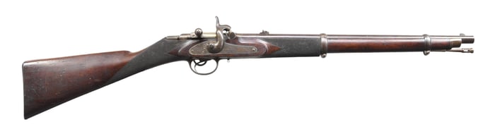 C. REEVES BREECH LOADING PERCUSSION CARBINE.