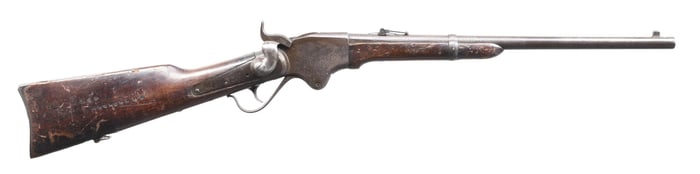 JAPANESE MARKED SPENCER MODEL 1865 CARBINE.
