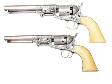 EXCEPTIONAL PAIR OF PRESENTATION COLT FACTORY