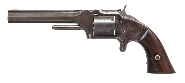 VERY EARLY INSCRIBED SMITH & WESSON NO. 2 ARMY