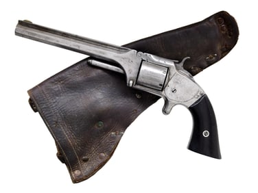 INSCRIBED CIVIL WAR SMITH & WESSON ARMY REVOLVER,