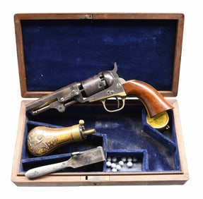 COLT 1849 POCKET MODEL REVOLVER.