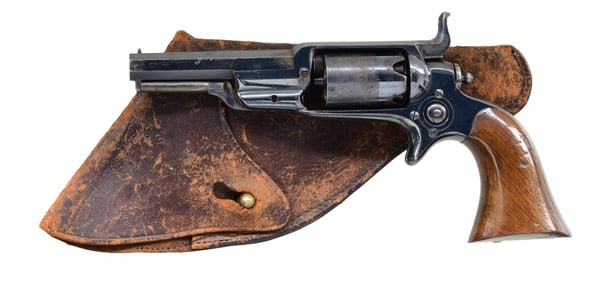COLT 1855 ROOT MODEL 2 SIDE HAMMER POCKET REVOLVER