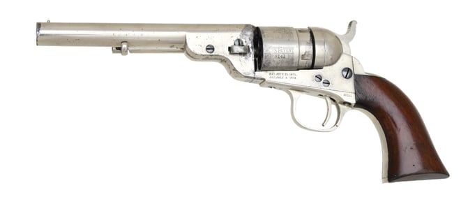 COLT 1862 POLICE & POCKET NAVY CARTRIDGE REVOLVER.