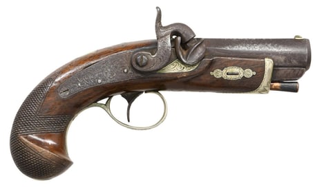 UNMARKED "HENRY DERINGER" STYLE SINGLE SHOT