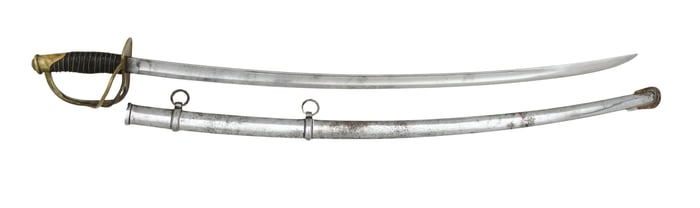 US M1860 CAVALRY SABER BY ROBY.