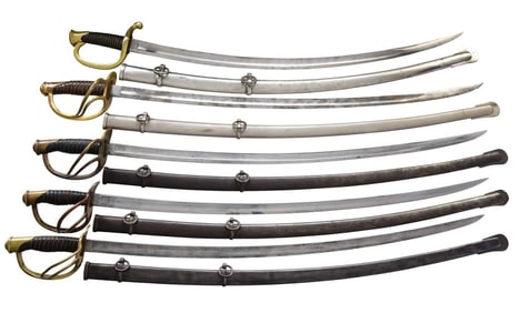 FINE 1861, 1862, 1863, 1864, & 1865 CIVIL WAR