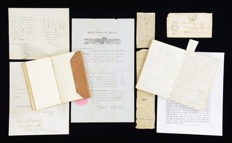 CIVIL WAR DIARIES AND DOCUMENTS, JULIUS RABARDY,