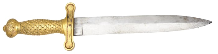 RARE AMES CUSTOM MADE SIDE KNIFE.