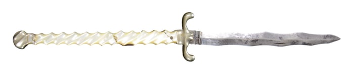 BROOKES & CROOKES WAVY BLADE LOCKBACK FOLDING