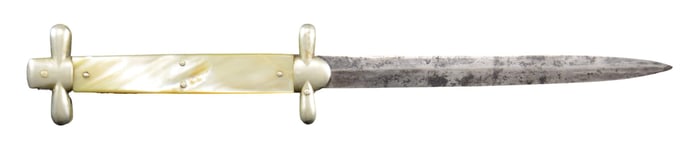 SCARCE THOMAS TURNER "SWORD DIRK" FOLDING LOCKBACK