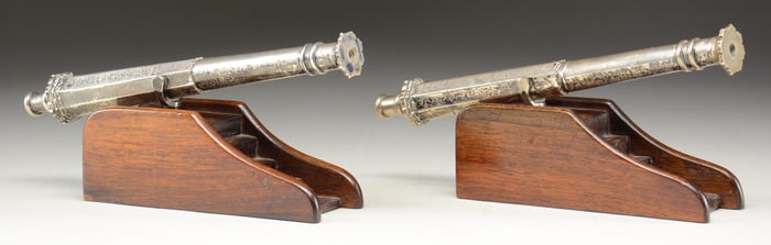 RARE & UNIQUE MORO CHIEF PRESENTATION PAIR OF