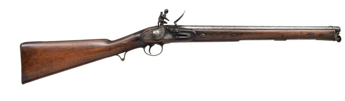 BRITISH FLINTLOCK CAVALRY CARBINE.