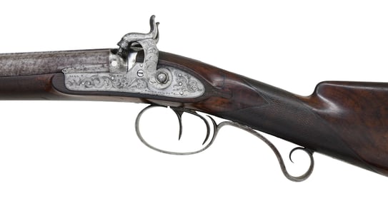 FINE PERCUSSION DOUBLE SHOTGUN BY ALEXANDER WILSON
