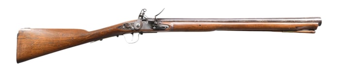 MID 18th CENTURY DOGLOCK TRADE BLUNDERBUSS.