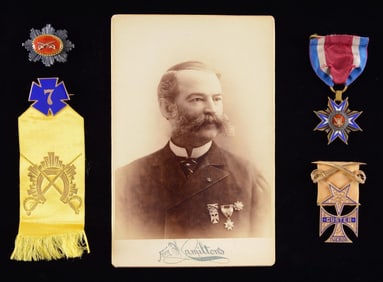 EXTREMELY RARE & EXEMPLARY TIFFANY GOLD CUSTER