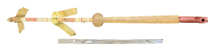 RARE AND HISTORIC SIOUX PEACE PIPE RECOVERED FROM