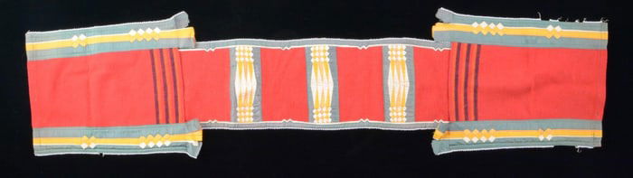 BEADED INDIAN LOIN CLOTH.