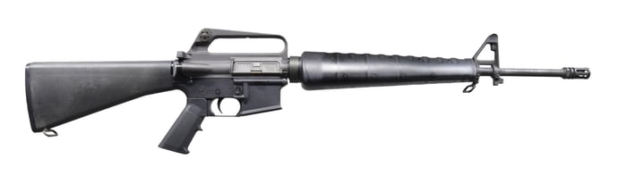 AR57 AR15 RIFLE WITH SP1 STYLE UPPER RECEIVER.