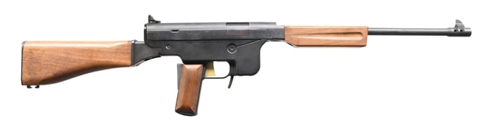 DESIRABLE TRI-C CORP FOX CARBINE OPEN BOLT RIFLE.