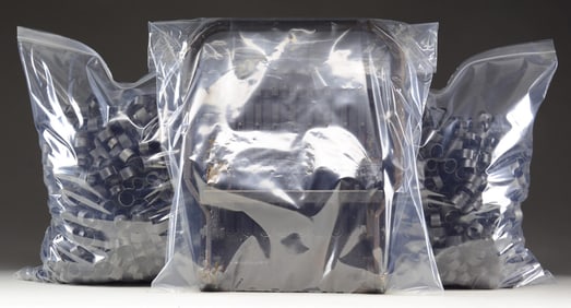 MILITARY M7 50 BMG AMMO LINKING MACHINE AND LINKS.