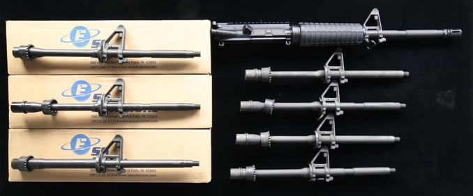 LOT OF ASSORTED AR-15 BARRELS.