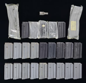 25 PRE-BAN ORIGINAL ARMALITE AR-18 MAGAZINES.