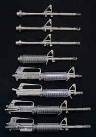 LOT OF 8 AR-15 / M16 BARRELS & ACCESSORIES.