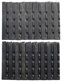LOT OF 18 DESIRABLE HK MP5 STRAIGHT MAGAZINES.