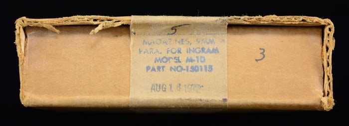 SCARCE SEALED 1972 DATED INGRAM M10 MAGAZINES.