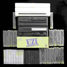 5 UZI 41 AE CALIBER CONVERSION KITS & MAGAZINES.