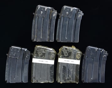 LOT OF 6 DESIRABLE PRE-BAN .223 15 ROUND