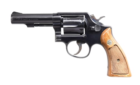 POLICE MARKED SMITH & WESSON MODEL 10-6 DA
