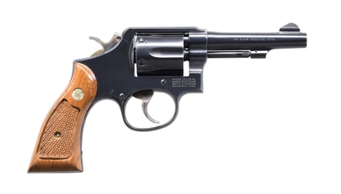 SMITH & WESSON MODEL 10-7 DA REVOLVER.