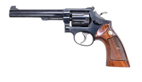 SMITH & WESSON MODEL 14-2 REVOLVER.