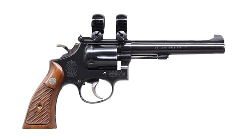 SMITH & WESSON MODEL 17-3 DA REVOLVER.