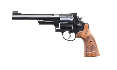 SMITH & WESSON MODEL 24-6 DA REVOLVER.