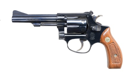 SMITH & WESSON MODEL 34-1 DA REVOLVER.
