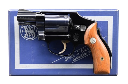 SMITH & WESSON MODEL 42 CENTENNIAL DA REVOLVER.