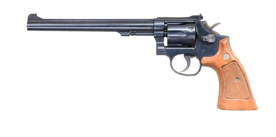 SMITH & WESSON MODEL 48-4 REVOLVER.