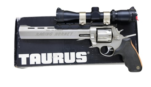 TAURUS RAGING HORNET DA REVOLVER WITH MATCHING
