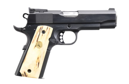 CUSTOM COLT COMBAT COMMANDER SEMI AUTO PISTOL.