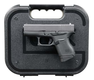GLOCK 43 SEMI AUTO PISTOL.