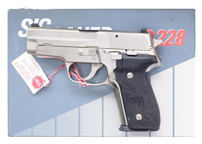 CONSECUTIVE SERIAL NUMBERED SIG P228 SEMI AUTO