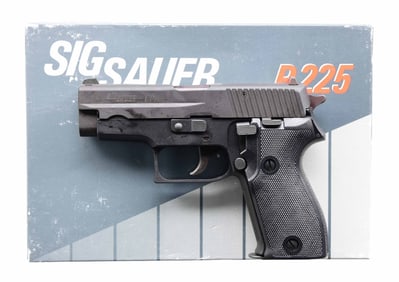 SIG SAUER P225 SEMI AUTO PISTOL.