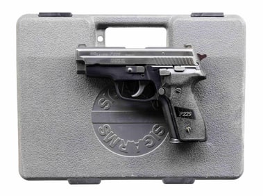 SIG SAUER P229 SEMI AUTO PISTOL.