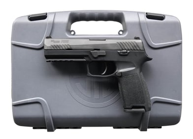 SIG SAUER P320F SEMI AUTO PISTOL.