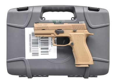 SIG SAUER P320 X-CARRY SEMI AUTO PISTOL.
