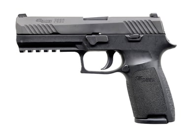 SIG SAUER P320 SEMI AUTO PISTOL.
