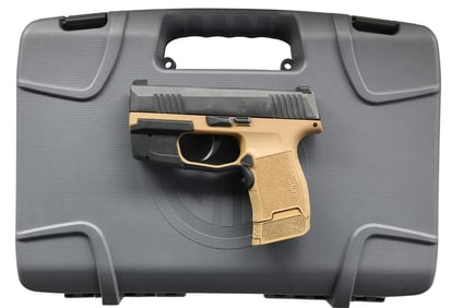 SIG SAUER P365 SEMI AUTO PISTOL.